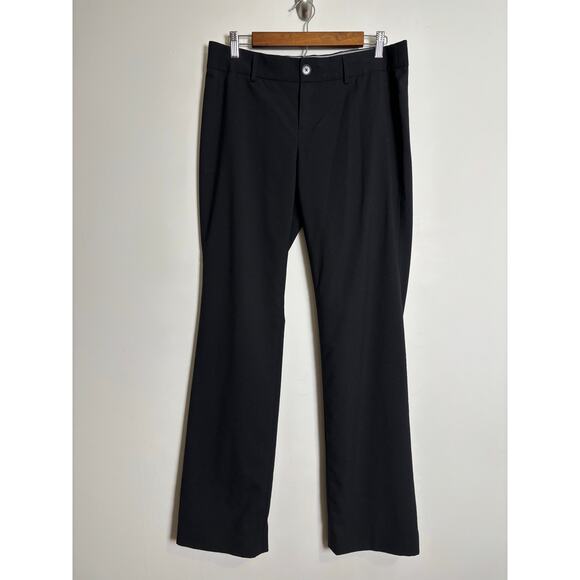 Banana Republic Womens Logan Fit Wool Blend Pants Size 8 Career Casual Mid Rise - Picture 1 of 7